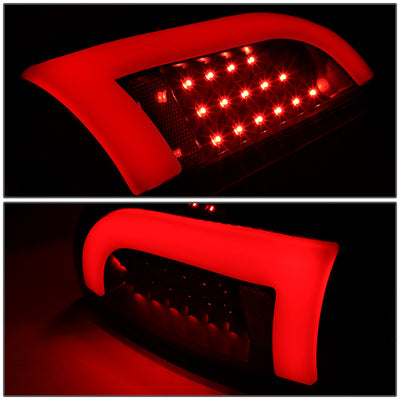 D-Motoring - Tail lights - 3D LED Bar Tube - Smoked Red Lens - Plug-n-Play - Pair - 05-15 Toyota Tacoma - 3