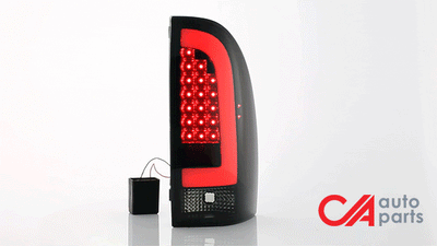 LED Brake Tail Lights (Black, Smoked) <br>05-15 Toyota Tacoma