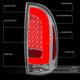 D-Motoring - Tail lights - 3D LED Bar Tube - Clear Lens - Plug-n-Play - Pair - 05-15 Toyota Tacoma - 2