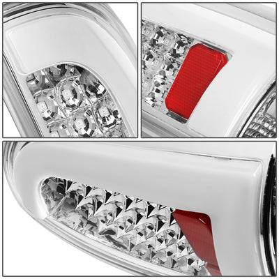 D-Motoring - Tail lights - 3D LED Bar Tube - Clear Lens - Plug-n-Play - Pair - 05-15 Toyota Tacoma - 4