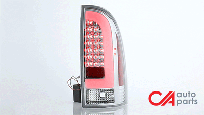 LED Brake Tail Lights (Chrome) <br>05-15 Toyota Tacoma