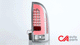 LED Brake Tail Lights (Chrome) <br>05-15 Toyota Tacoma