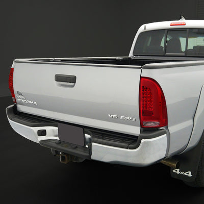 D-Motoring - Tail lights - 3D LED Bar Tube - Red Lens - Plug-n-Play - Pair - 05-15 Toyota Tacoma - 7