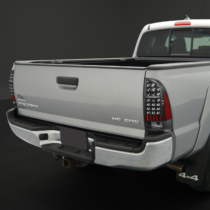 D-Motoring - Tail lights - LED - Clear Lens - Plug-n-Play - Pair - 05-15 Toyota Tacoma - 7