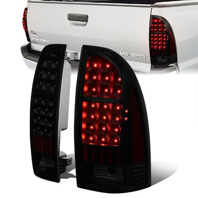 LED Brake Tail Lights (Black, Smoked) <br>05-15 Toyota Tacoma