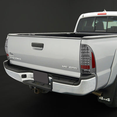 D-Motoring - Tail lights - LED - Clear Lens - Plug-n-Play - Pair - 05-15 Toyota Tacoma - 7
