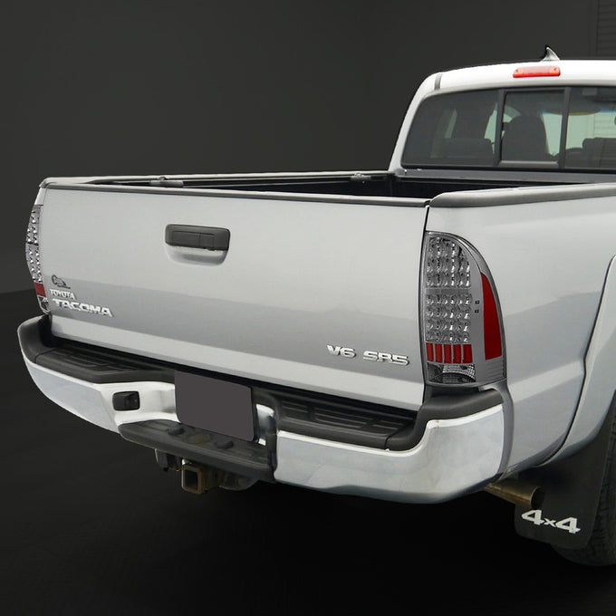 D-Motoring - Tail lights - LED - Clear Lens - Plug-n-Play - Pair - 05-15 Toyota Tacoma - 7