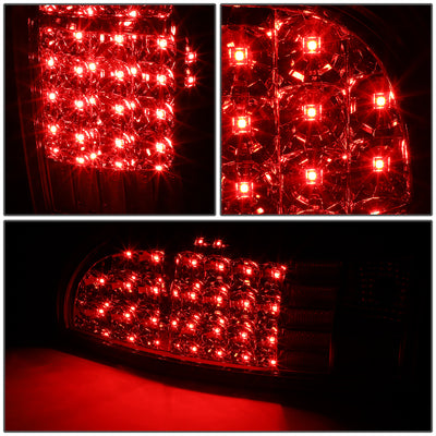 D-Motoring - Tail lights - LED - Clear Lens - Plug-n-Play - Pair - 05-15 Toyota Tacoma - 3