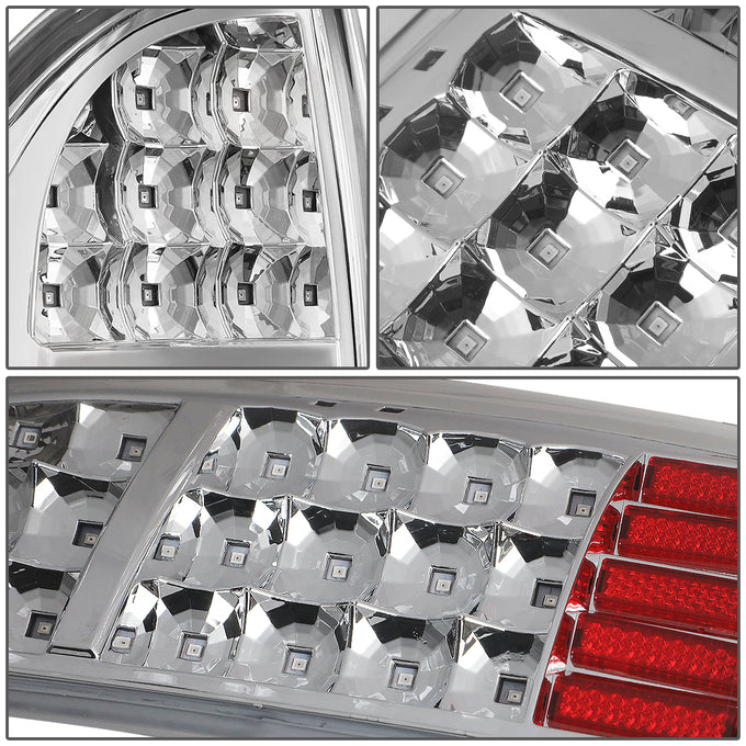 D-Motoring - Tail lights - LED - Clear Lens - Plug-n-Play - Pair - 05-15 Toyota Tacoma - 4