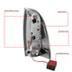 D-Motoring - Tail lights - LED - Red Lens - Plug-n-Play - Pair - 05-15 Toyota Tacoma - 6