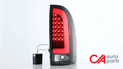 LED Brake Tail Lights (Black) <br>05-15 Toyota Tacoma