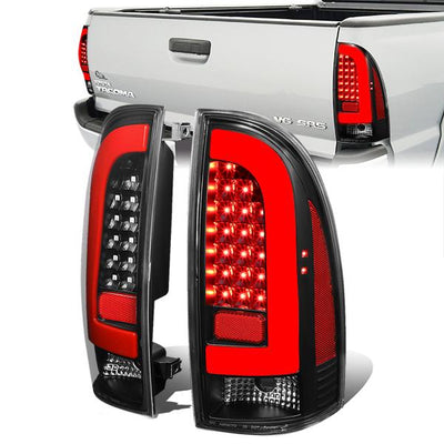LED Brake Tail Lights (Black) <br>05-15 Toyota Tacoma