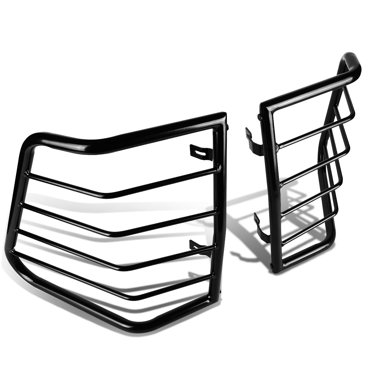 D-Motoring - Tail Light Guards - Stainless Steel - Pair - 05-10 Jeep Grand Cherokee - 1
