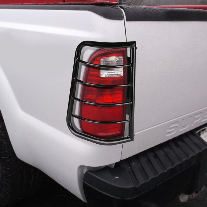 D-Motoring - Tail Light Guards - Stainless Steel - Pair - 08-13 Jeep Liberty - 5