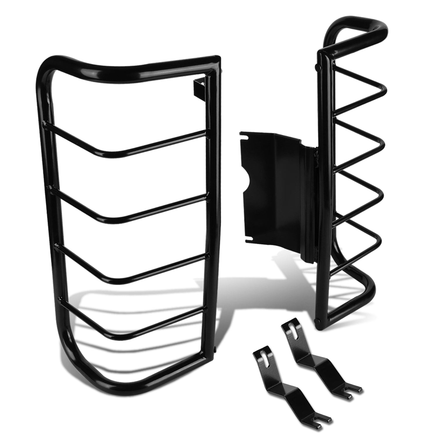 D-Motoring - Tail Light Guards - Stainless Steel - Pair - 06-10 Hummer H3 - 1