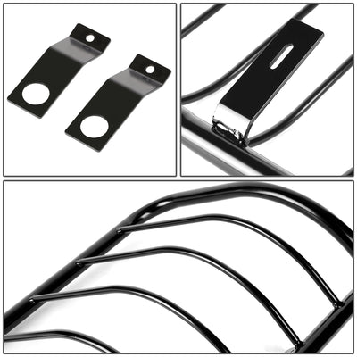 D-Motoring - Tail Light Guards - Stainless Steel - Pair - Chevy Silverado 1500 / 2500Hd / 3500HD / GMC Sierra 1500 / 2500HD / 3500HD - 5