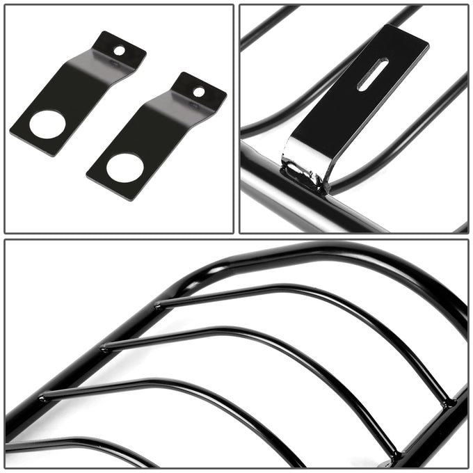 D-Motoring - Tail Light Guards - Stainless Steel - Pair - Chevy Silverado 1500 / 2500Hd / 3500HD / GMC Sierra 1500 / 2500HD / 3500HD - 5