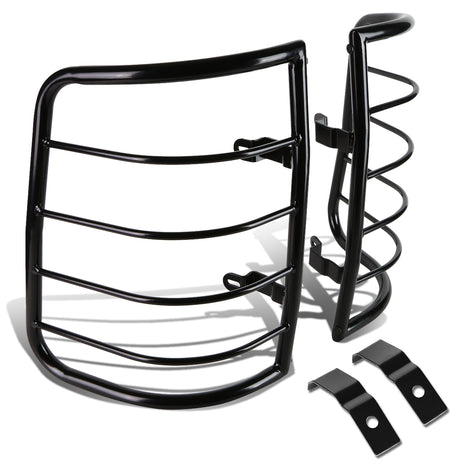 D-Motoring - Tail Light Guards - Stainless Steel - Pair - Dodge Ram 1500 / 2500 / 3500 - 1