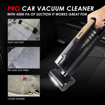 7.4V 40W Strong Suction Portable Handheld Cordless Car Mini Vacuum Cleaner