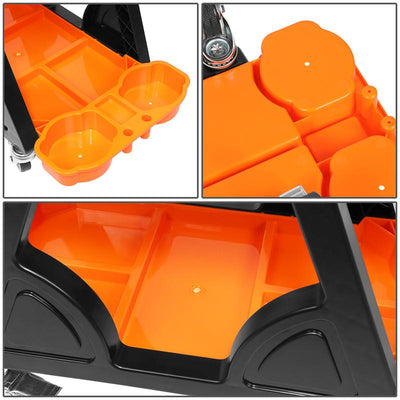 Rolling Work Seat Storage Mechanic Stool - 23 in. X 13.5 in. X 10.5 in.