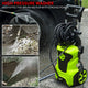 2176 PSI 2.4 GPM Electric Portable High Pressure Power Washer - 1800W (Green)