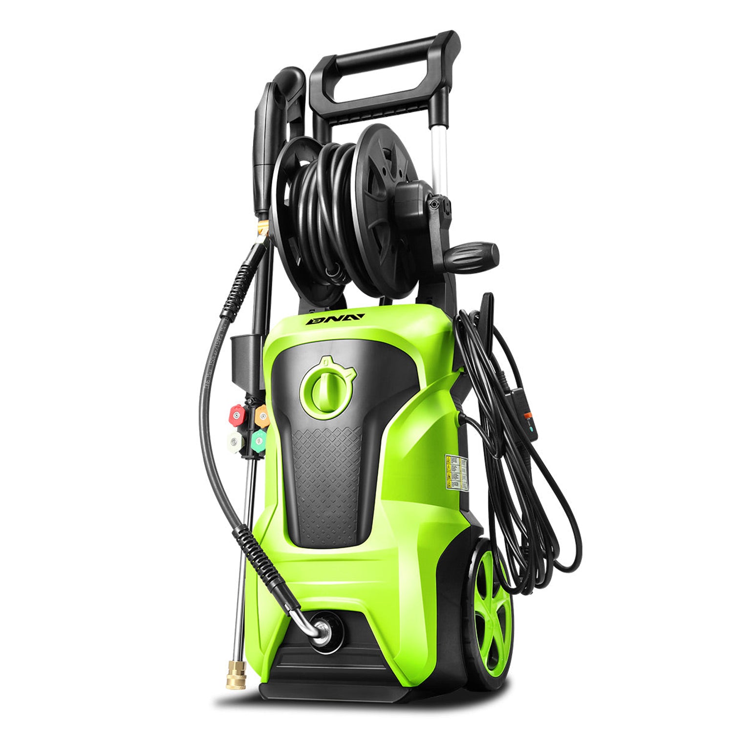 2176 PSI 2.4 GPM Electric Portable High Pressure Power Washer - 1800W (Green)
