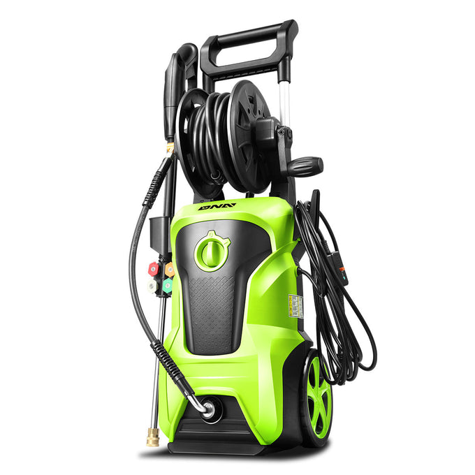 2176 PSI 2.4 GPM Electric Portable High Pressure Power Washer - 1800W (Green)