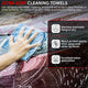 Microfiber Car Cleaning Cloth Towels Rag - 12 in. x 16 in. - [A Variety of Quantity Options]