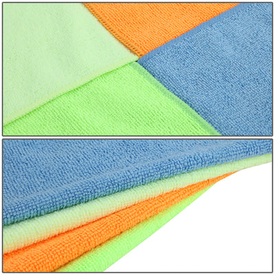 Microfiber Car Cleaning Cloth Towels Rag - 12 in. x 16 in. - [A Variety of Quantity Options]