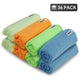 Microfiber Car Cleaning Cloth Towels Rag - 12 in. x 16 in. - [A Variety of Quantity Options]