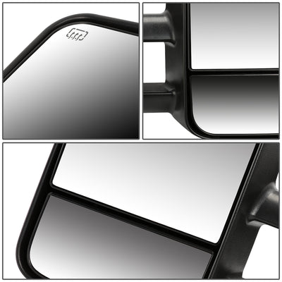 D-Motoring - Towing Mirrors - Powered+Heated - Black - Pair - Chevy Silverado / Suburban / Avalanche / Tahoe / Cadillac Escalade - 6