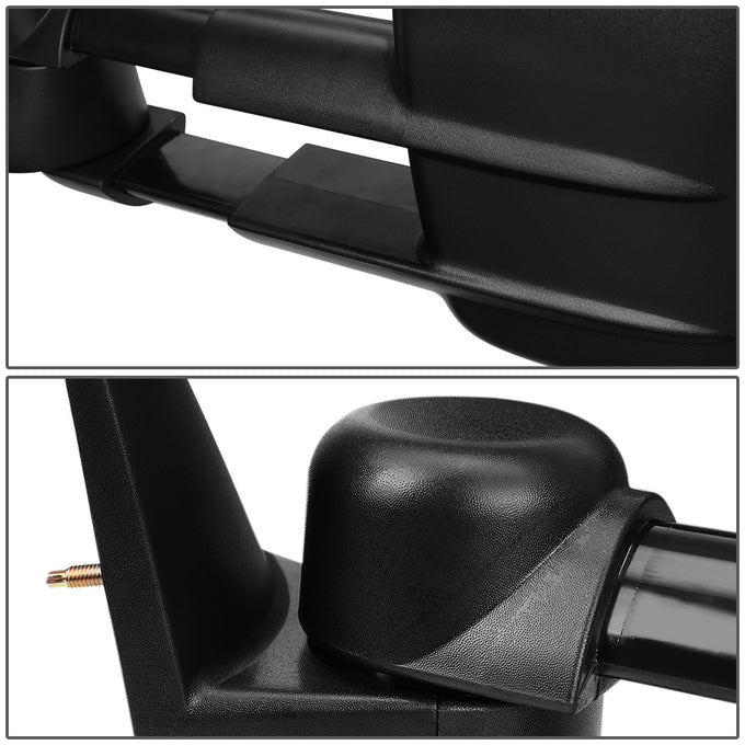 Manual Towing Mirror (Left)<br>99-06 Chevy Silverado, GMC Sierra