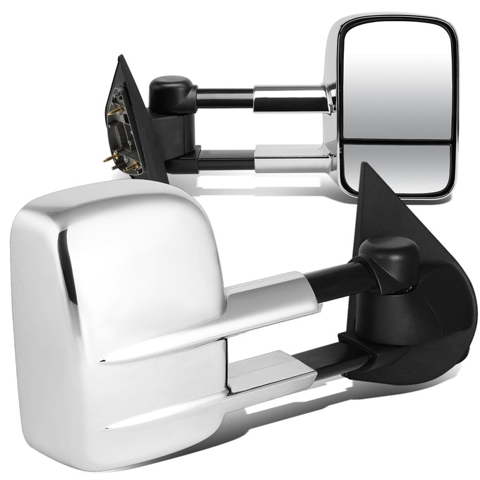 D-Motoring - Towing Mirrors - Extendable - Chrome - Pair - 97-03 Ford F-150 / F-150 Heritage / F-250 Light Duty - 1