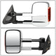 D-Motoring - Towing Mirrors - With LED Turn Signal Light - Powered+Smoked - Amber Corner - Pair - Ford F-150 / F-150 Heritage / F-250 Light Duty - 3