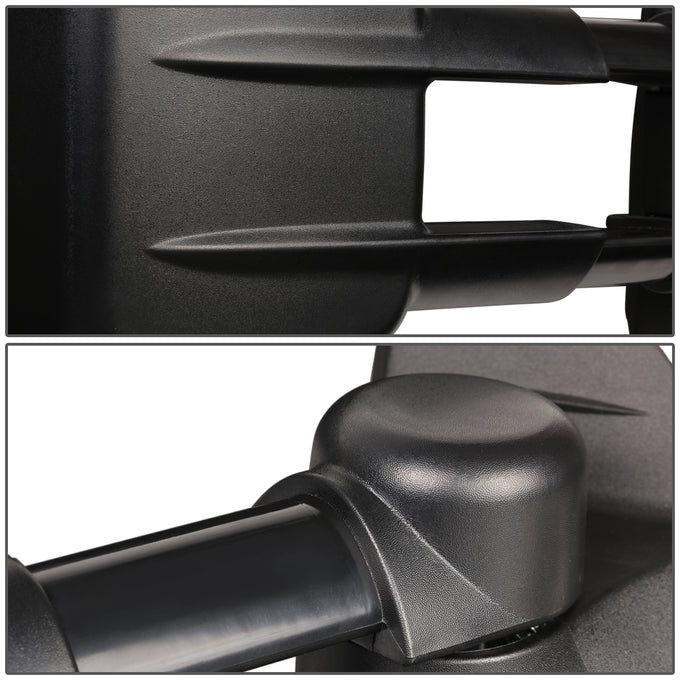 D-Motoring - Towing Mirrors - Powered+Heated - Pair - Chevy Silverado 1500 / 1500HD / 2500HD / Sierra 3500 / 3500HD / Tahoe - 5