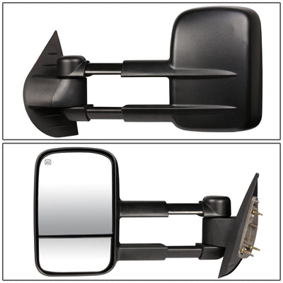 Powered Heated Towing Mirror (Left)<br>07-13 Chevy Silverado Tahoe, GMC Sierra Yukon