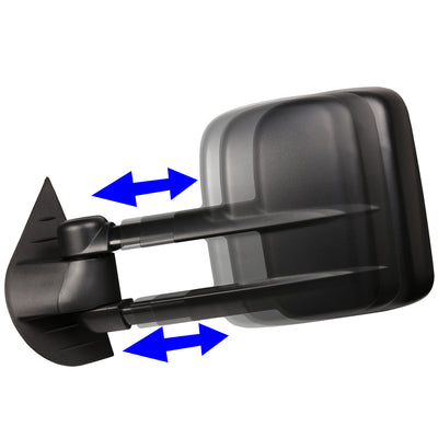 Powered Heated Towing Mirror (Left)<br>07-13 Chevy Silverado Tahoe, GMC Sierra Yukon