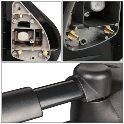 D-Motoring - Towing Mirrors - Extendable - Black - Pair - 07-13 Ford F-150 / F-150 Heritage / F-250 Light Duty - 5