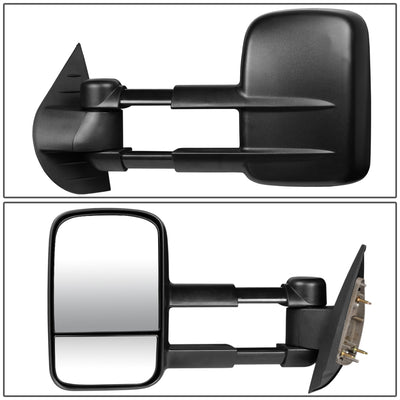 Manual Towing Mirror (Left)<br>07-13 Chevy Silverado Tahoe, GMC Sierra Yukon