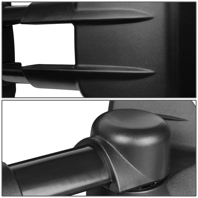 Manual Towing Mirror (Left)<br>07-13 Chevy Silverado Tahoe, GMC Sierra Yukon