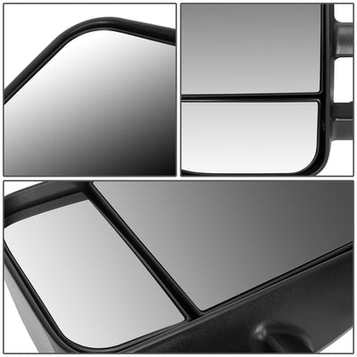 Manual Towing Mirror (Left)<br>07-13 Chevy Silverado Tahoe, GMC Sierra Yukon