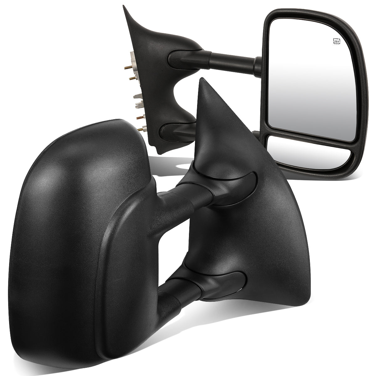 D-Motoring - Towing Mirrors - Powered+Heated - Pair - Ford F250 / F350 / F450 / F550 Super Duty - 1