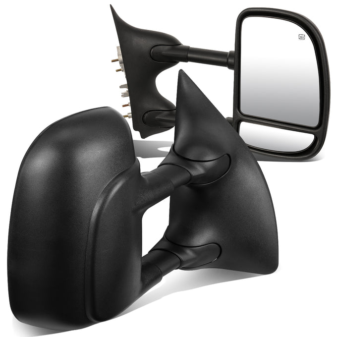 D-Motoring - Towing Mirrors - Powered+Heated - Pair - Ford F250 / F350 / F450 / F550 Super Duty - 1