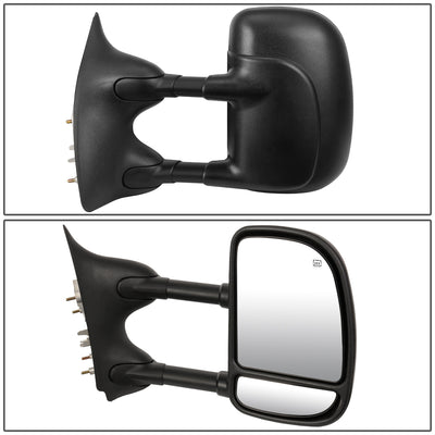 D-Motoring - Towing Mirrors - Powered+Heated - Pair - Ford F250 / F350 / F450 / F550 Super Duty - 3