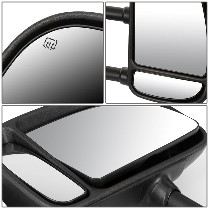D-Motoring - Towing Mirrors - Powered+Heated - Pair - Ford F250 / F350 / F450 / F550 Super Duty - 6