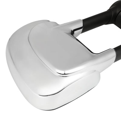 Chrome Powered Heated Towing Mirrors (Pair)<br>99-07 Ford F250 F350 F450 F550 Super Duty