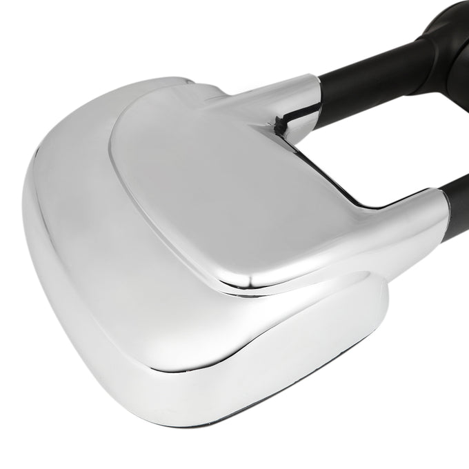 Chrome Powered Heated Towing Mirrors (Pair)<br>99-07 Ford F250 F350 F450 F550 Super Duty