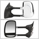 D-Motoring - Towing Mirrors - Extendable Arm - Chrome - Pair - 99-07 Ford F250 / F350 / F450 / F550 Super Duty - 3
