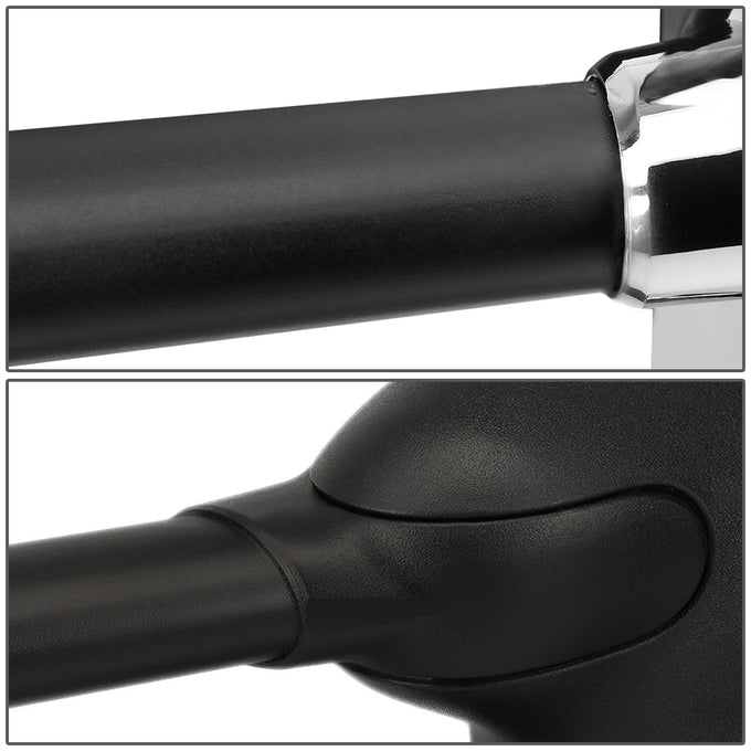 D-Motoring - Towing Mirrors - Extendable Arm - Chrome - Pair - 99-07 Ford F250 / F350 / F450 / F550 Super Duty - 4