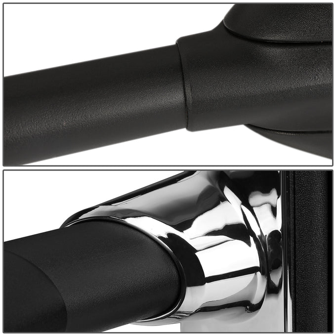 D-Motoring - Towing Mirrors - With LED Turn Signal Light - Extendable - Chrome - Pair - Ford F250 / F350 / F450 / F550 Super Duty - 4